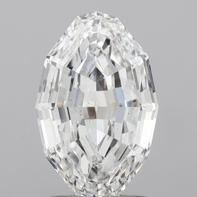 2.04ct Step Cut Oval lab-grown diamond