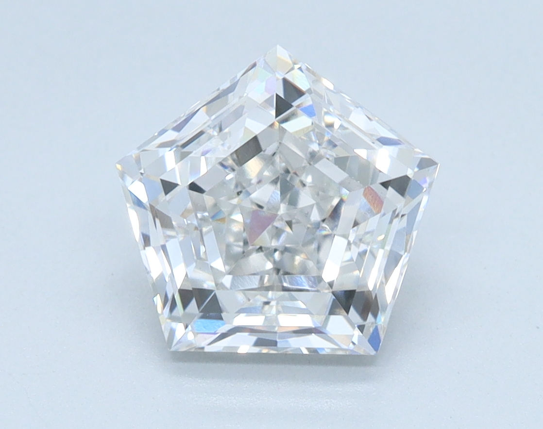 2.05ct Pentagon lab-grown diamond