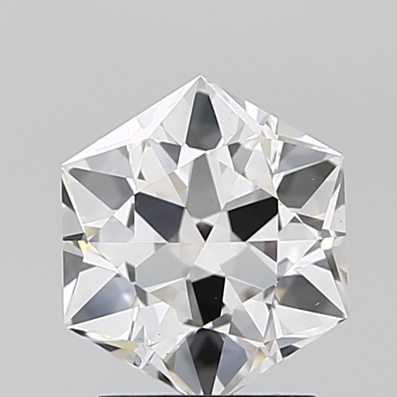 2.06ct Hexagon lab-grown diamond