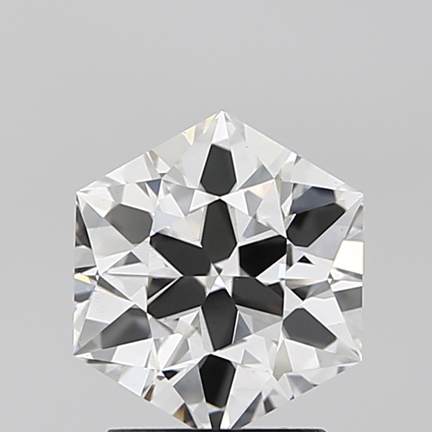 2.07ct Hexagon lab-grown diamond