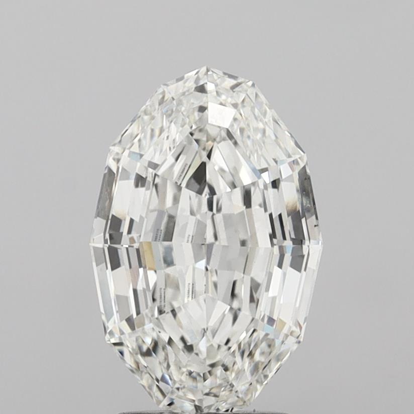 2.89ct Step Cut Oval lab-grown diamond