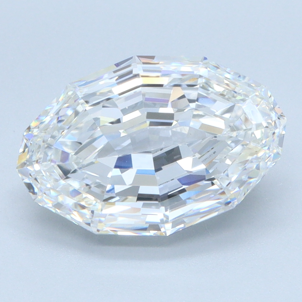 3.05ct Step Cut Oval lab-grown diamond
