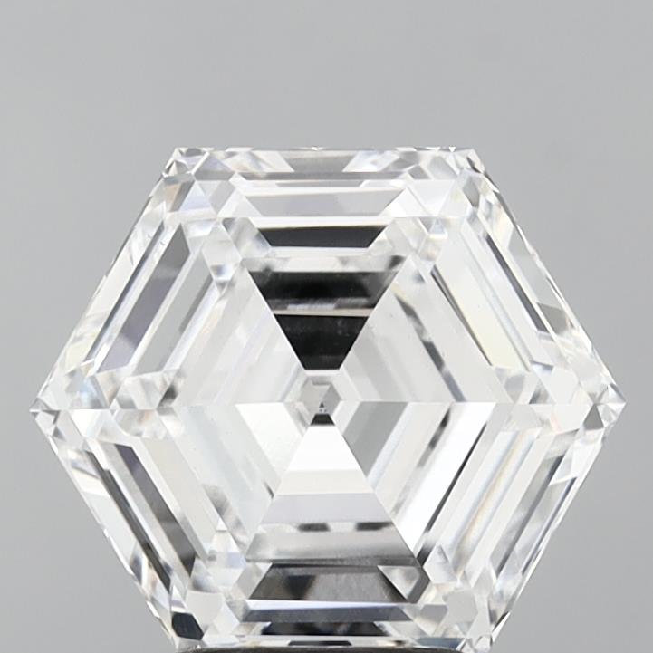 3.81ct Hexagon lab-grown diamond