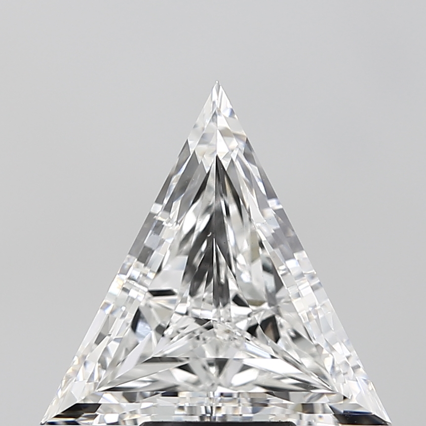 3.83ct Trillion lab-grown diamond
