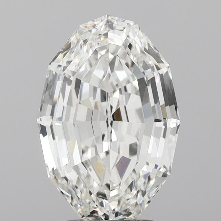 3.93ct Oval lab-grown diamond