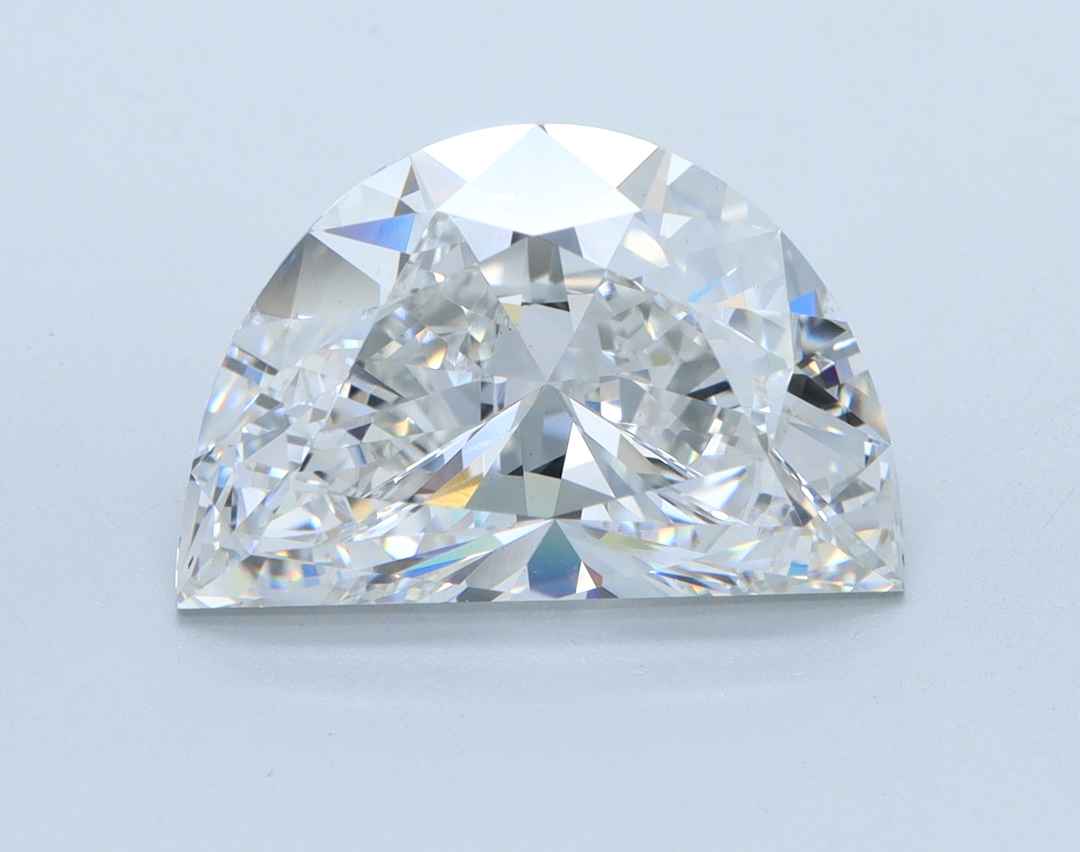 4.01ct Half Moon lab-grown diamond