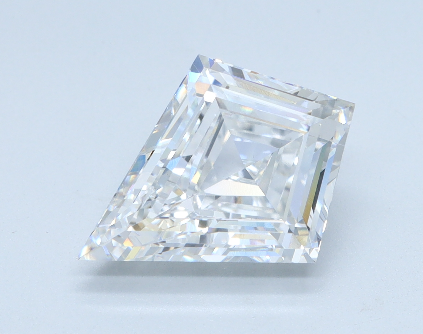 4.02ct Kite Cut Lab-Grown Diamond, E Color, VS1 Clarity, 15.17mm ID
