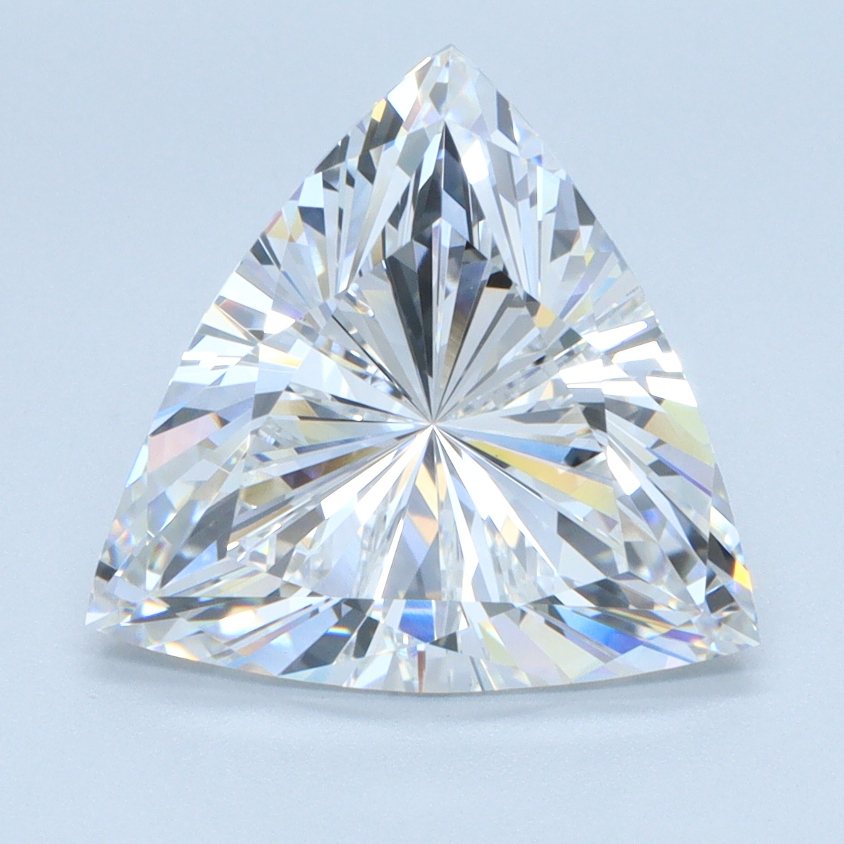 4.07ct Trillion lab-grown diamond