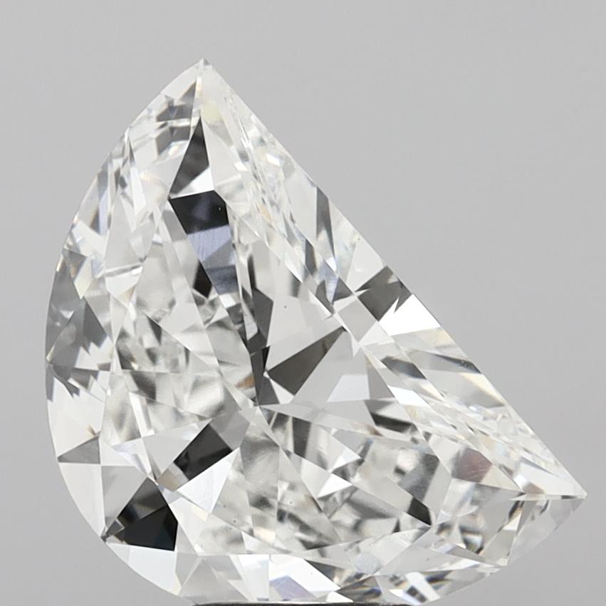 4.09ct Half Moon lab-grown diamond