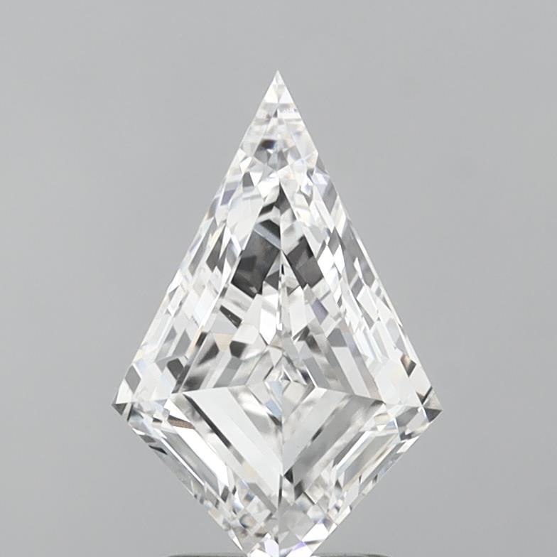 4.27ct lab-grown diamond, kite cut, F/VVS2, 16.91mm ID