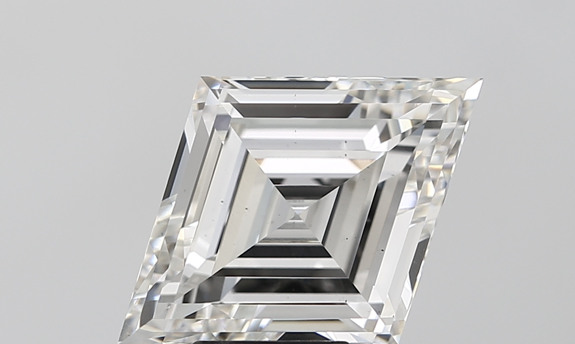 5.02ct Lozenge Cut lab-grown diamond