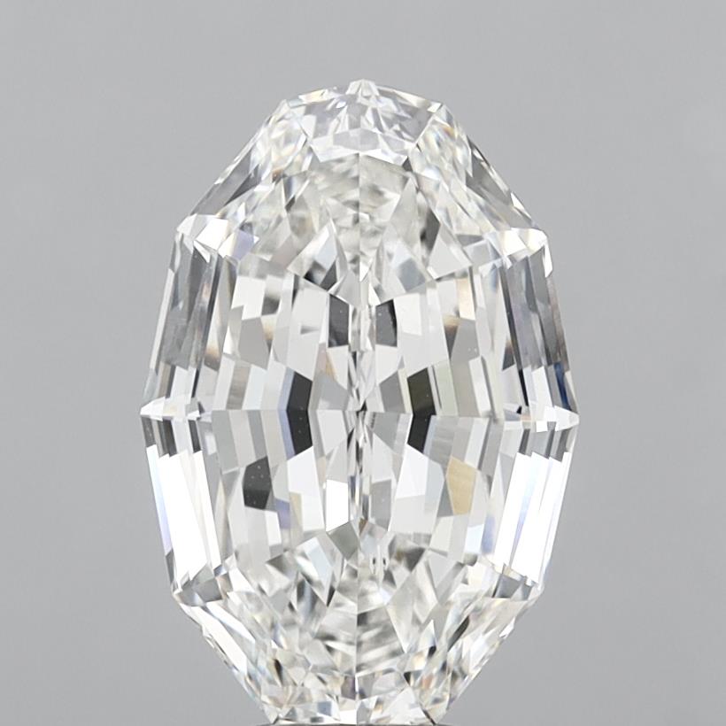 7.00ct Step Cut Oval lab-grown diamond