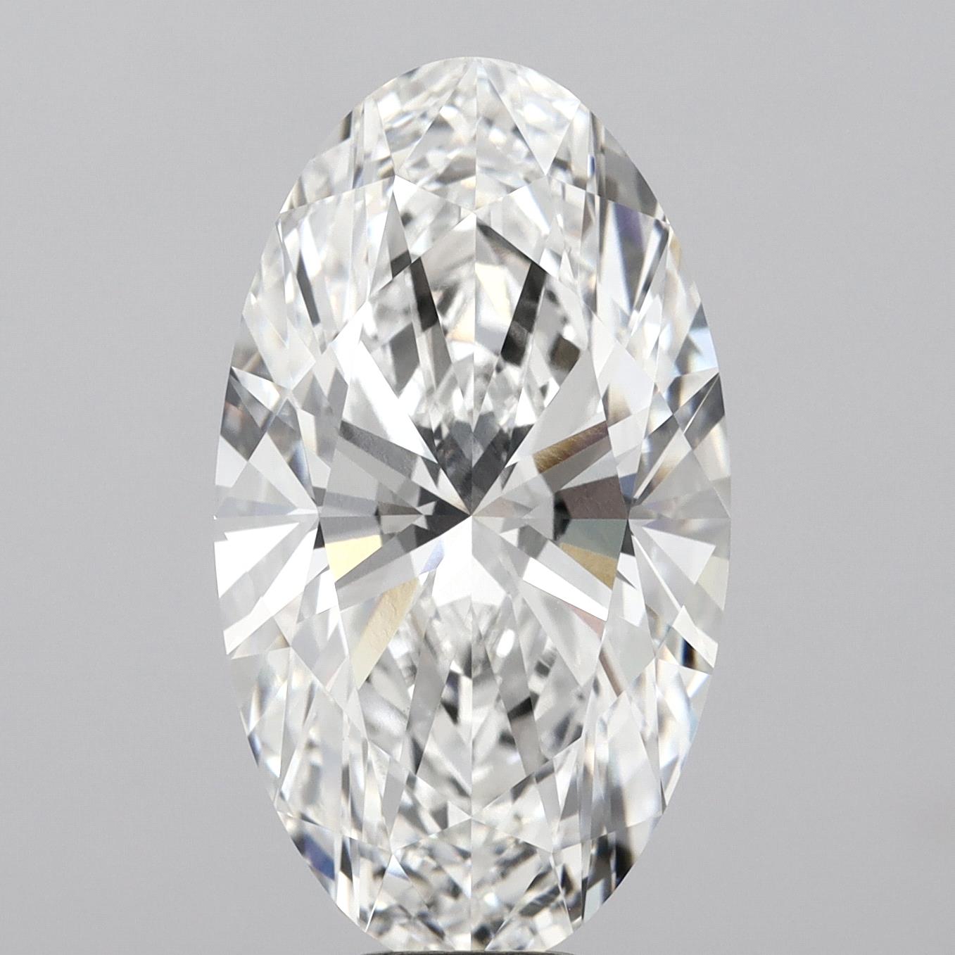 10.10ct Moval lab-grown diamond