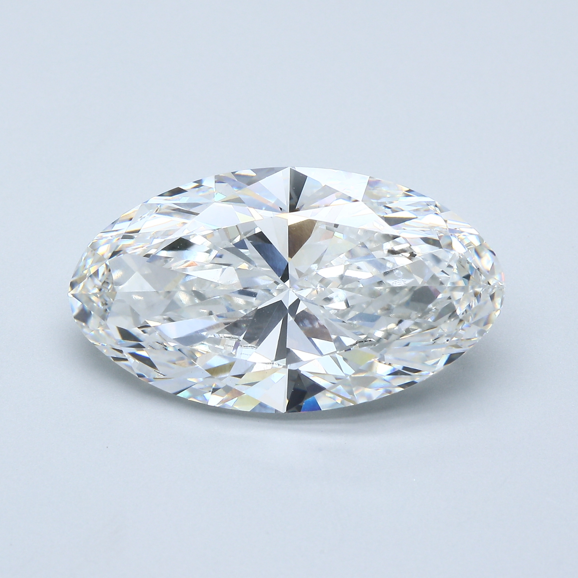 10.53ct Moval lab-grown diamond