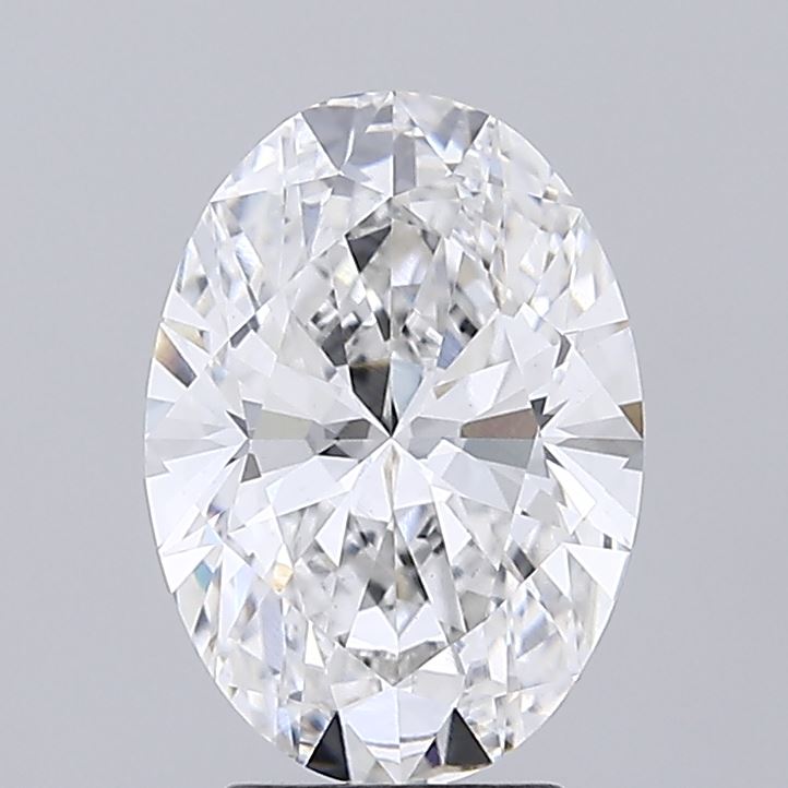 2.94ct Oval Lab-Grown Diamond, F/VS1, 11.45mm ID