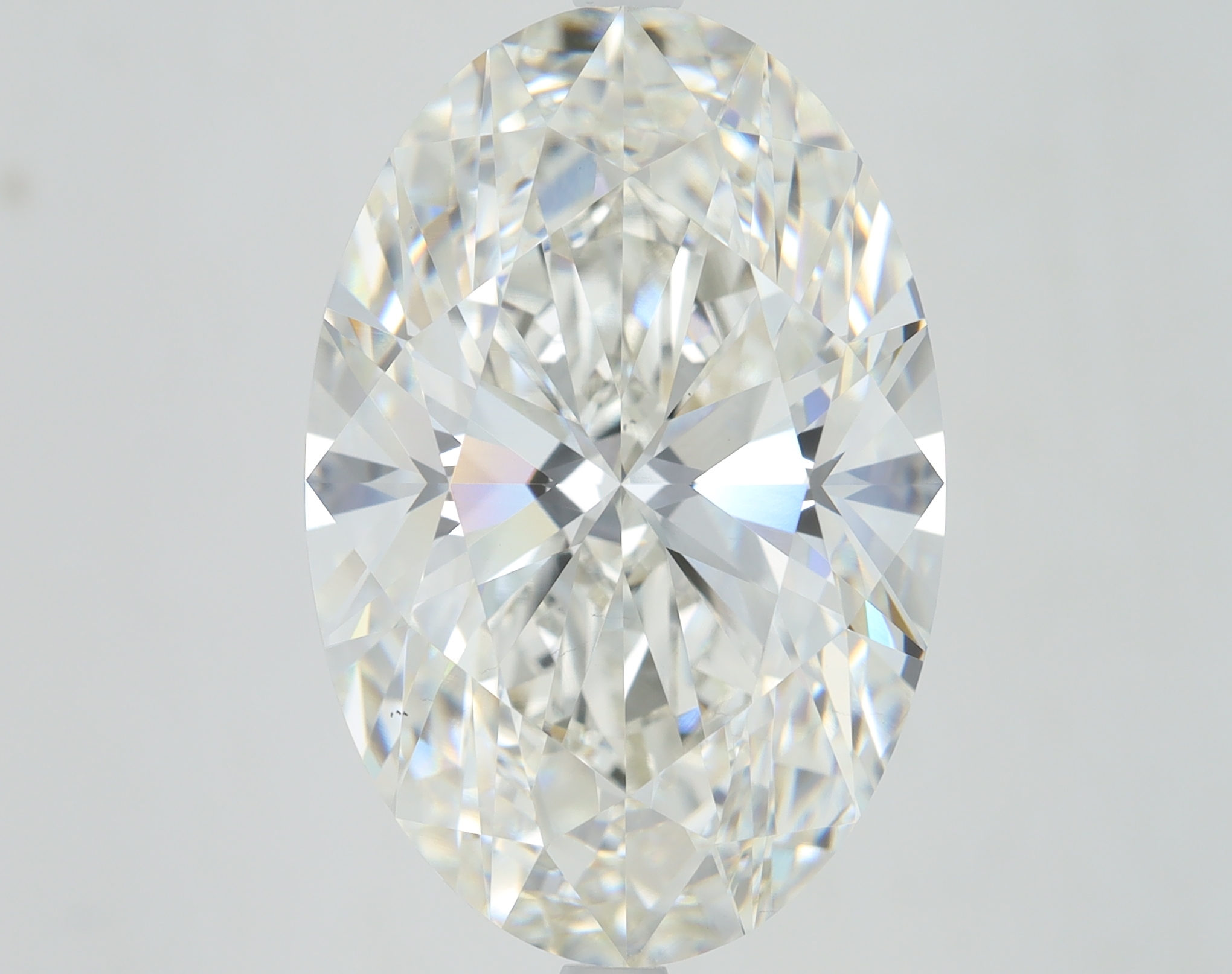 9.25ct Oval Lab-Grown Diamond, G/VS1, 17.47mm ID