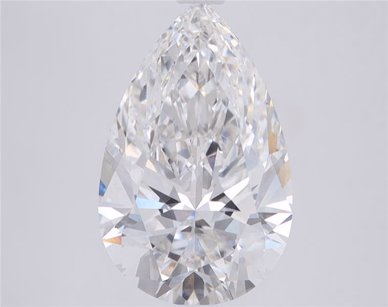 2.63ct Pear Lab Diamond, D/VS1, 12.08mm ID