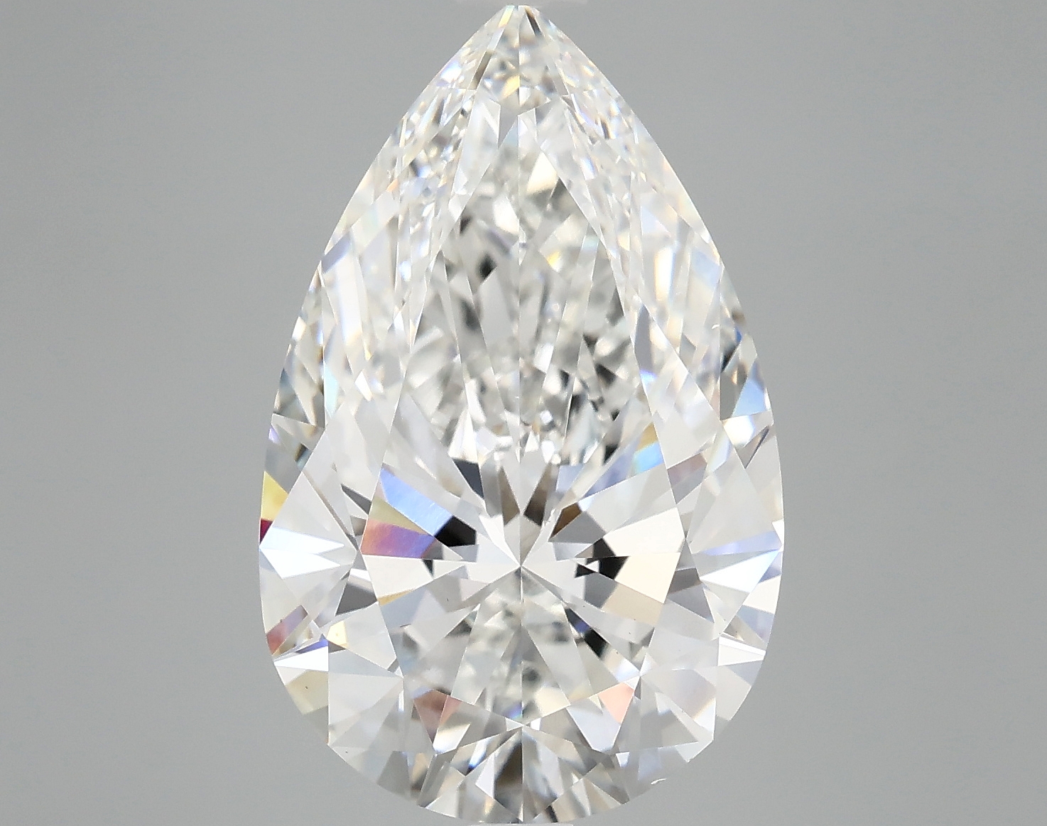 7.00ct Pear lab-grown diamond