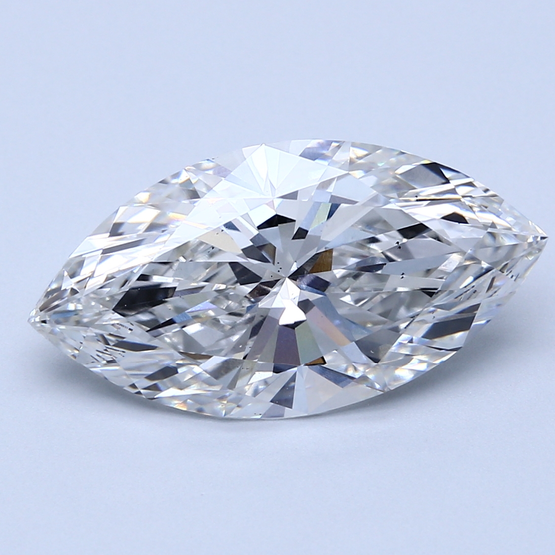 6.03ct Marquise lab-grown diamond, G/SI1, 18.67mm ID