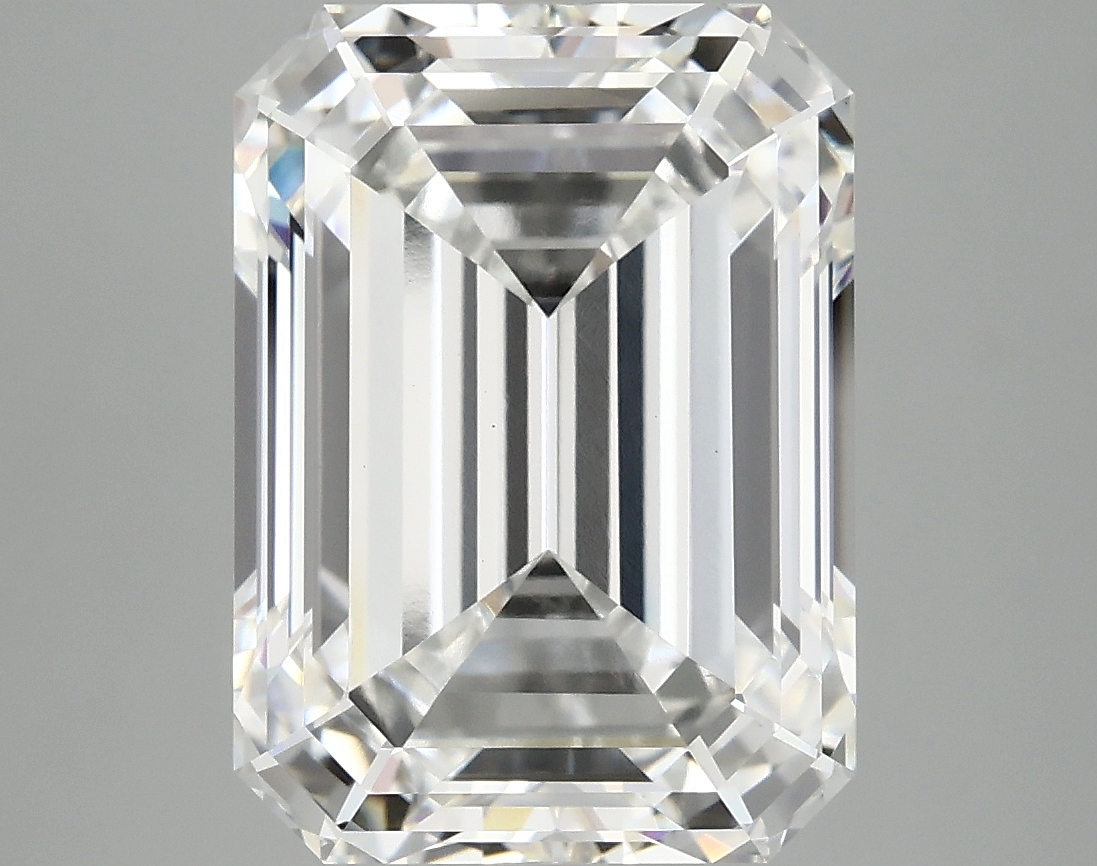 7.2ct lab-grown emerald diamond, E/VS1, 12.81mm ID