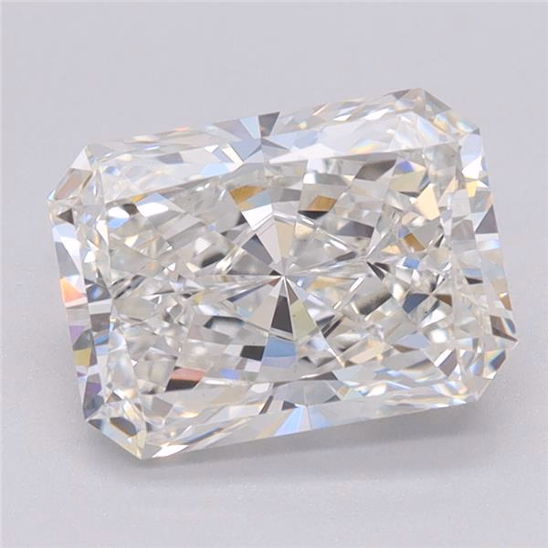 3.6ct Radiant cut lab-grown diamond, D/VS1, 10.61mm ID