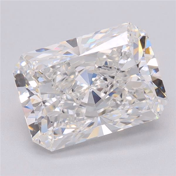 3.61ct Radiant cut lab-grown diamond, D/VS1, 11.21mm ID