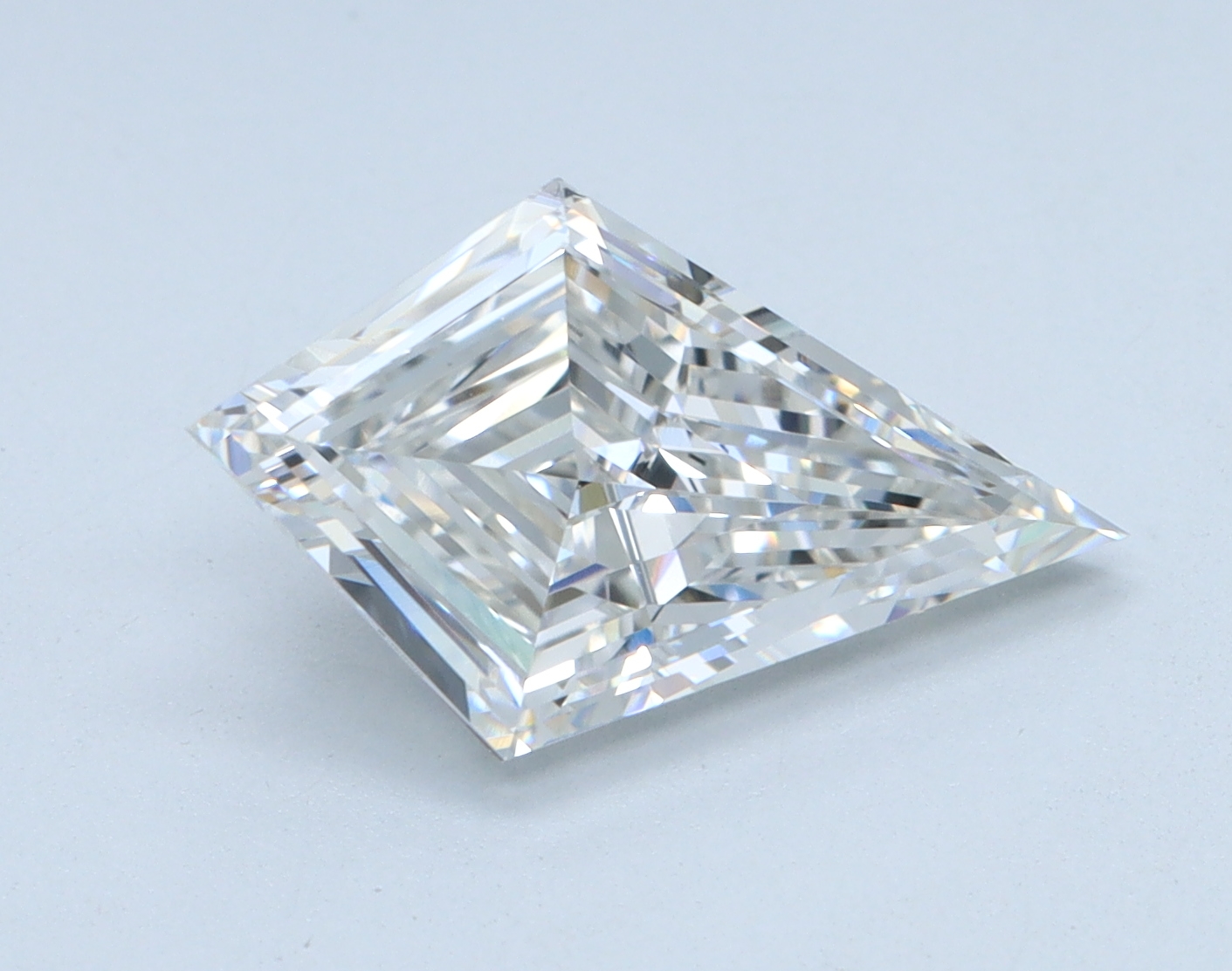 2.38ct Kite Cut Lab-Grown Diamond, E Color, VS1 Clarity