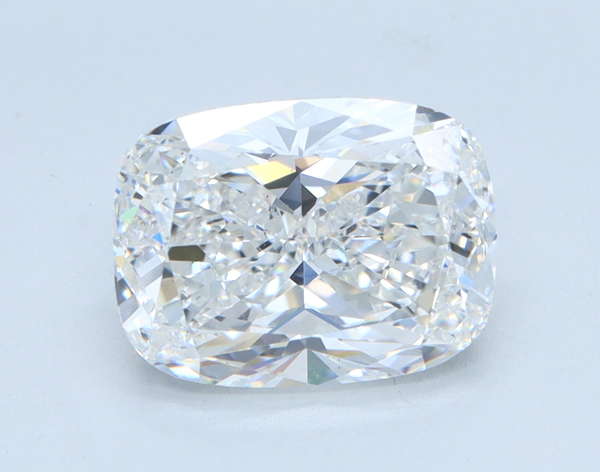 2.84ct Long Cushion Lab Diamond, E/VS1, 9.80mm ID