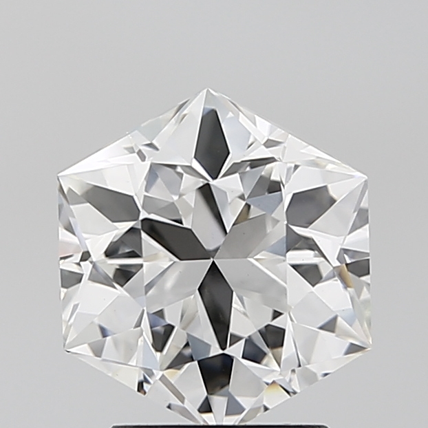 2.70ct Hexagon lab-grown diamond