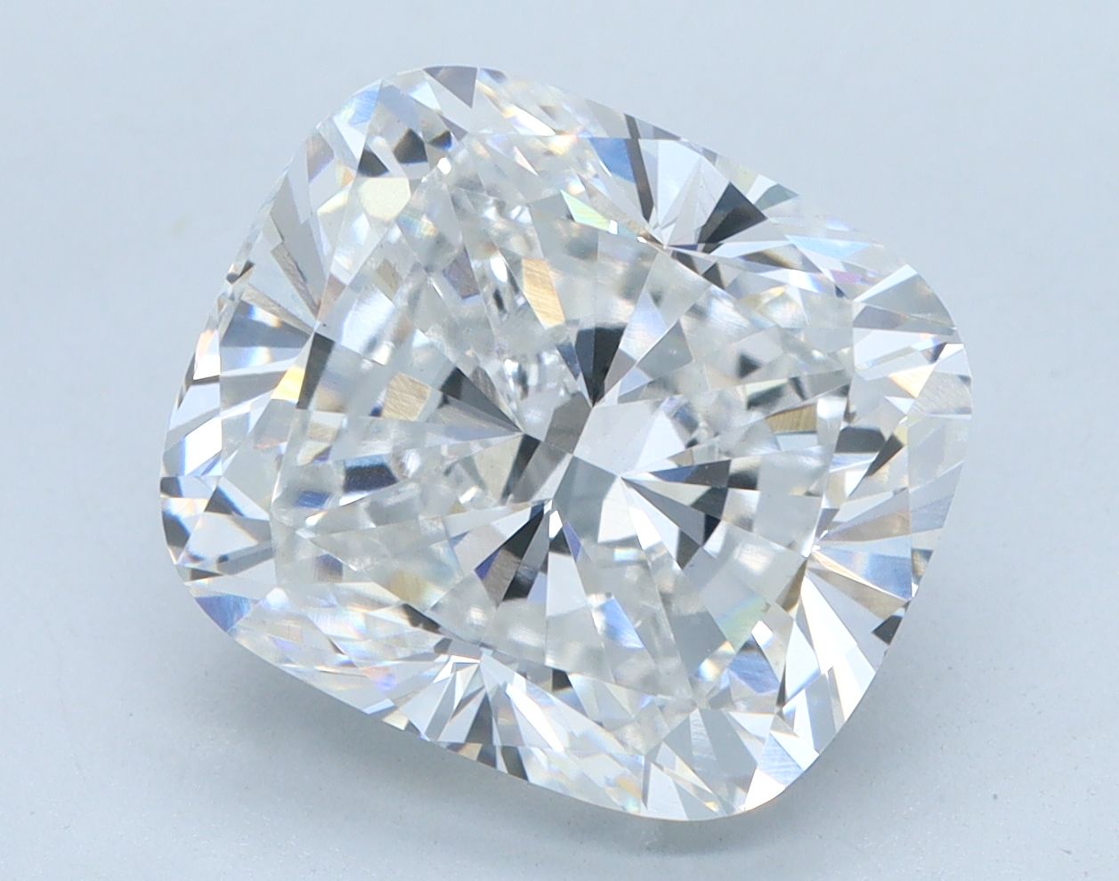 5.19ct Square Cushion Lab-Grown Diamond, E/VS1, 10.48mm