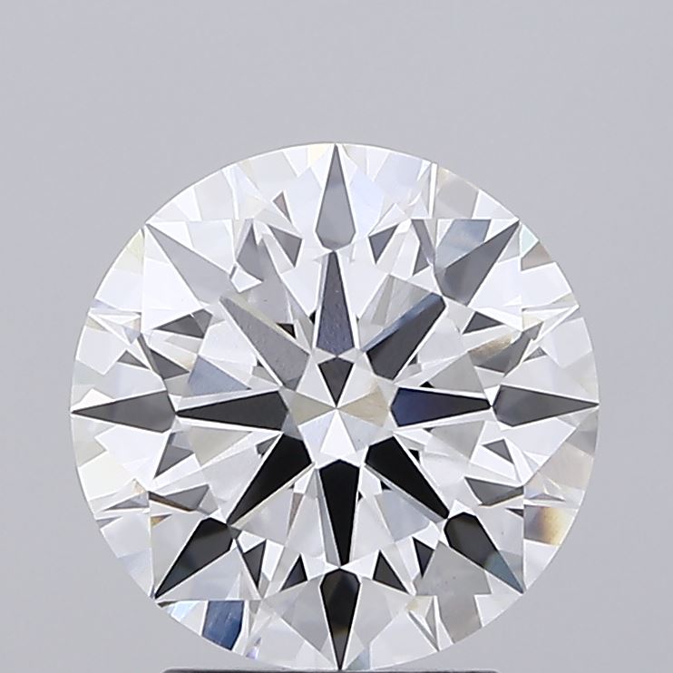 2.88ct Round Lab-Grown Diamond, F/VVS2, 9.12mm ID