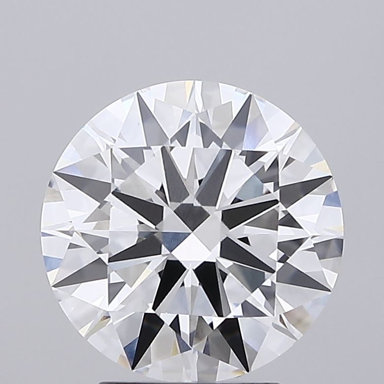 3.34ct Round F/VVS2 Lab Diamond, IGI Certified
