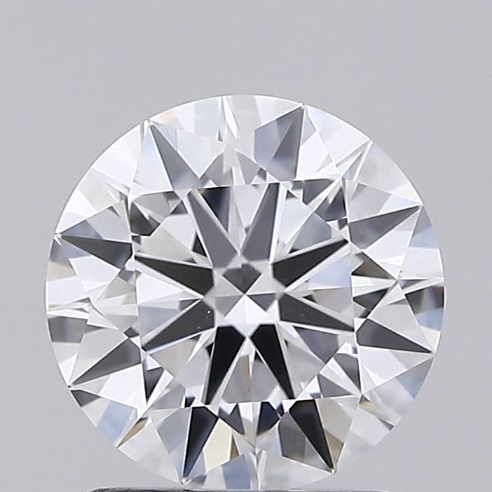 1.65ct round lab-grown diamond, D color, VVS2 clarity, IGI certified
