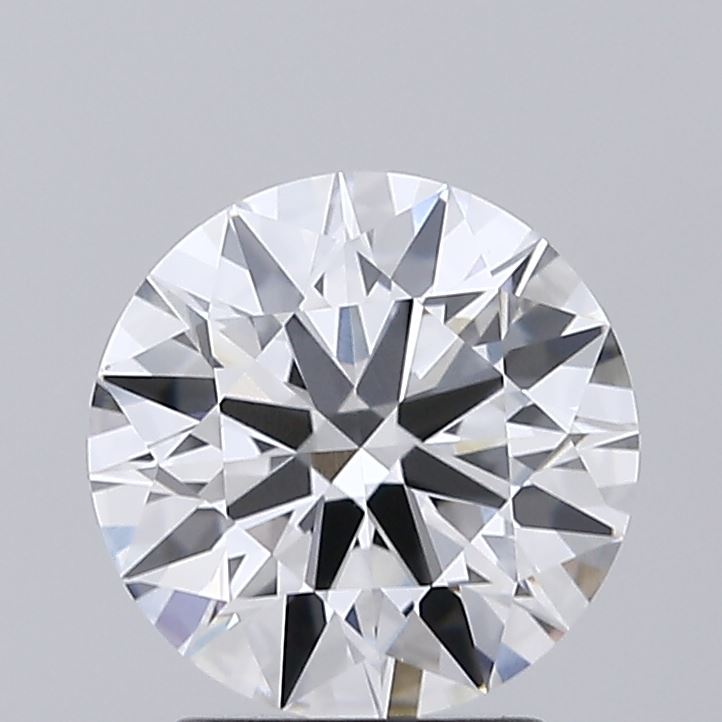 2.09ct Round Lab-Grown Diamond, D Color, VVS2 Clarity, 8.24mm ID