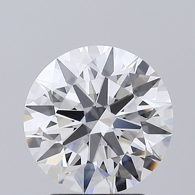 2.43ct Round F/VVS2 Lab Diamond, 8.58mm ID, IGI certified