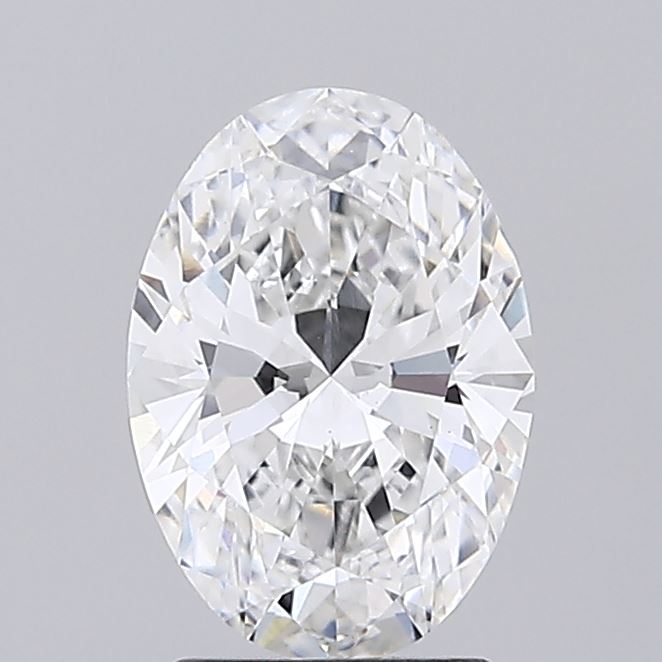 1.97ct Oval Lab-Grown Diamond, E/VS1, 10.03mm ID