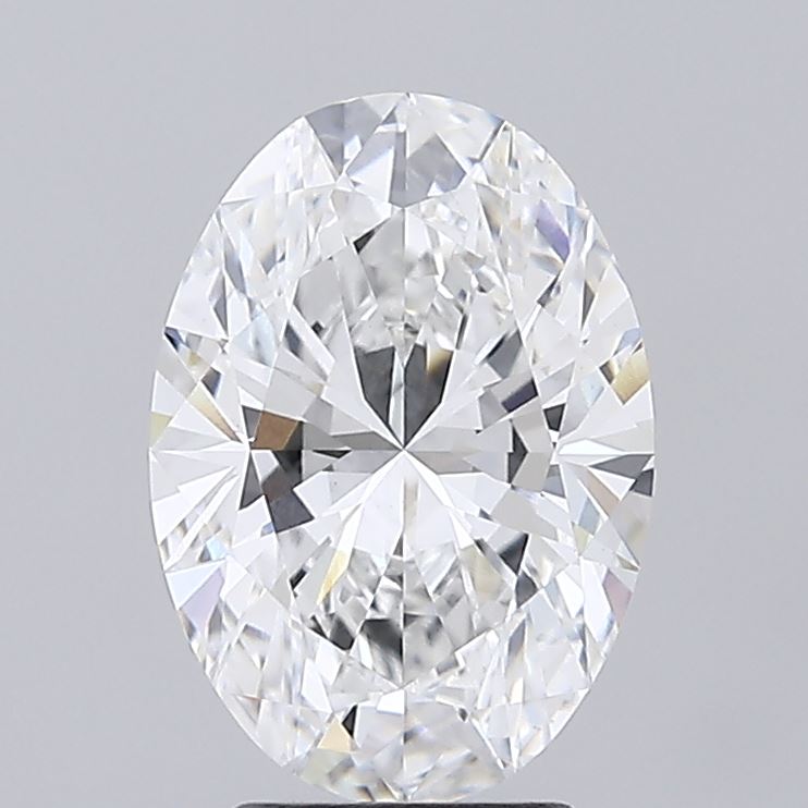 3.24ct Oval lab-grown diamond