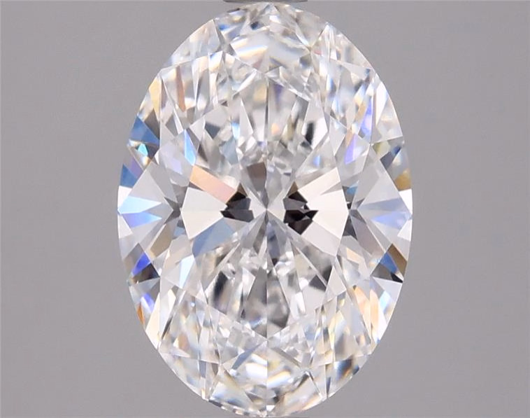 1.55ct Oval Lab-Grown Diamond, F/VVS2, 9.05mm ID