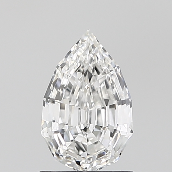 1.05ct Step Cut Pear lab-grown diamond