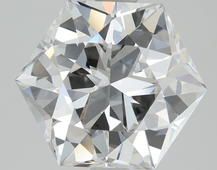 2.16ct Hexagon lab-grown diamond