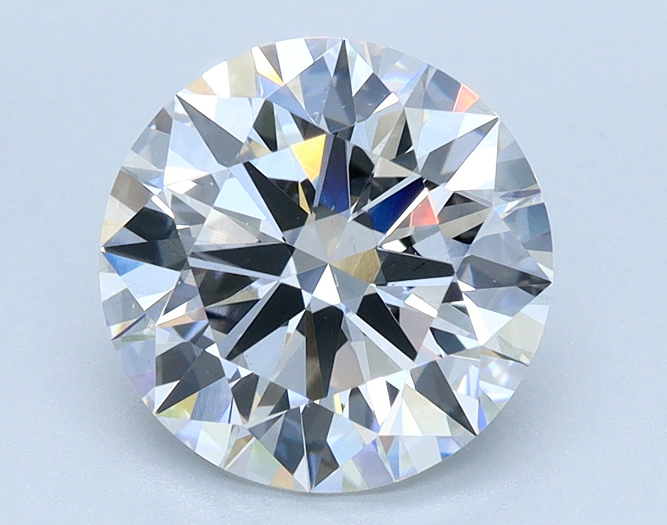 2.03ct Round Lab-Grown Diamond, E/VS2, 8.21mm ID