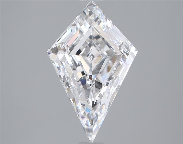 3ct lab-grown kite diamond, D color, VS2 clarity, 13.51mm ID