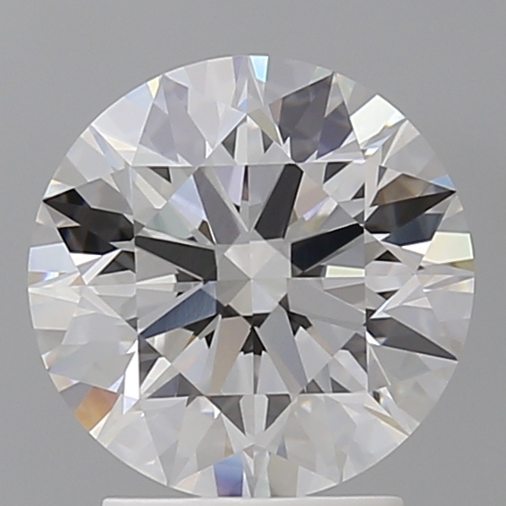 2.6ct round lab-grown diamond, F color, VVS1 clarity, 8.78mm ID