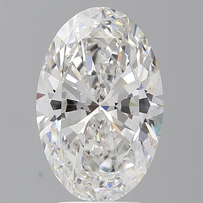 4.6ct Oval Lab-Grown Diamond, E/VS1, 14.09mm ID