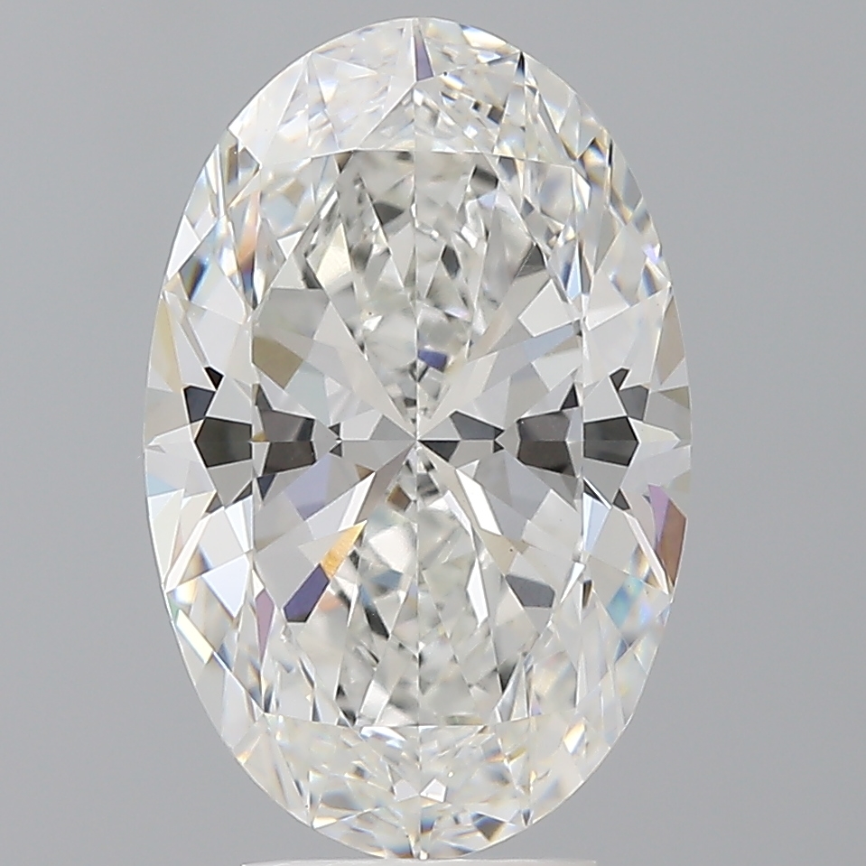 4.6ct oval lab-grown diamond, E color, VS1 clarity, 14.19mm ID
