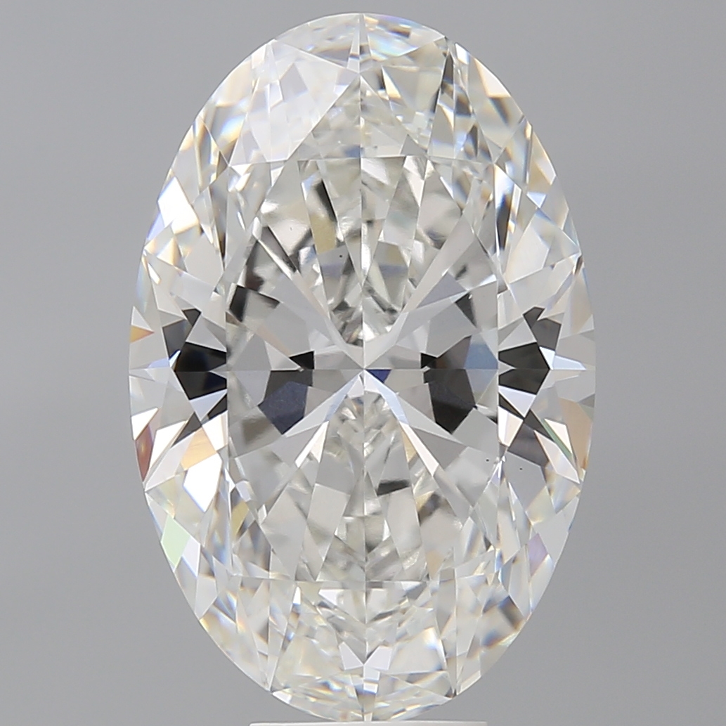 9.57ct oval lab-grown diamond, F color, VS1 clarity, IGI certified