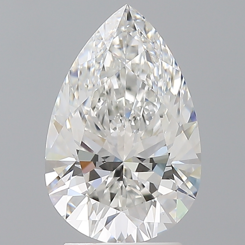 2.6ct Pear Cut Lab Grown Diamond E/VS1 IGI Certified