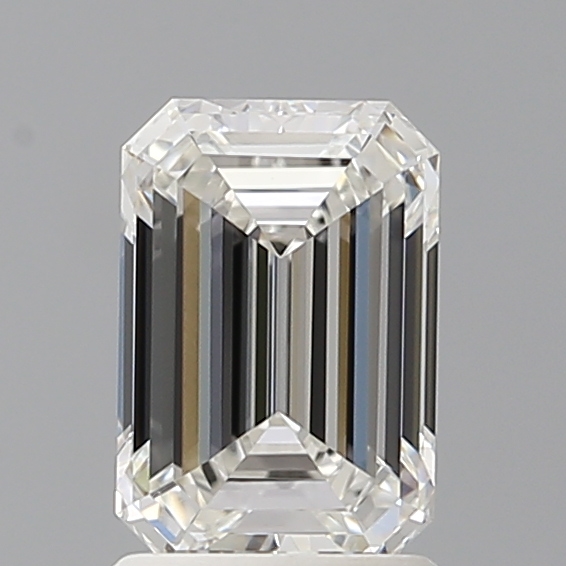 1.6ct lab-grown emerald diamond, F color, VVS1 clarity, 8.20mm ID