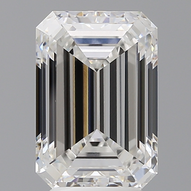 4.08ct Emerald Cut Lab-Grown Diamond, E Color, VVS2 Clarity