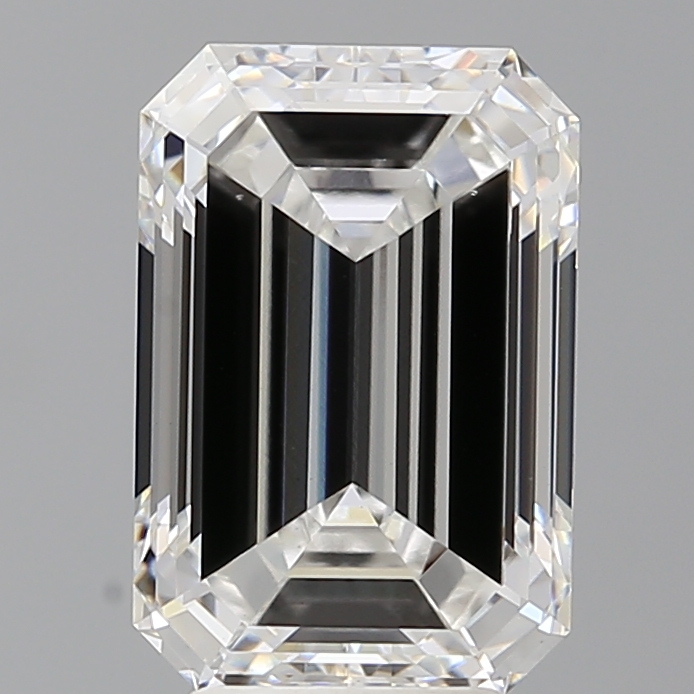 4.51ct emerald cut lab diamond, E/VVS2, 11.46mm ID